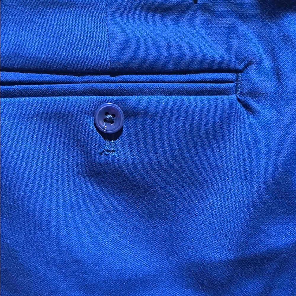 GAP Blue Slim Fit Trousers - Picture 5 of 9